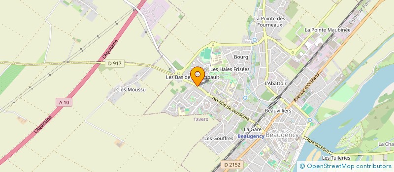 localisation de l'entreprise MONSIEUR REDOUANE RECHAM à BEAUGENCY