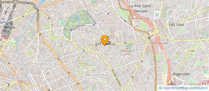 localisation de l'entreprise MONSIEUR REDOUANE RENNO  PARIS