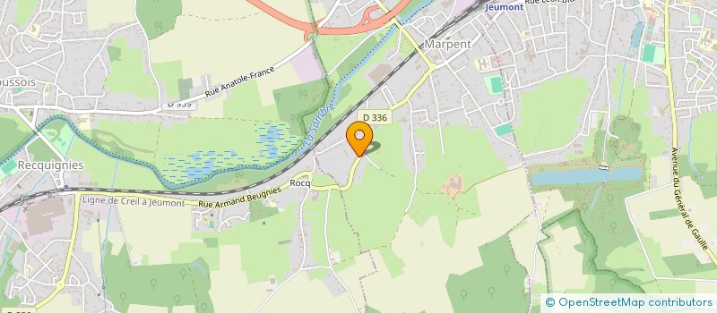 localisation de l'entreprise MONSIEUR REDOUANE ROLAND  MARPENT