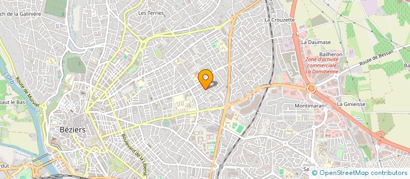 localisation de l'entreprise MONSIEUR REDOUANE SAMHI  BEZIERS