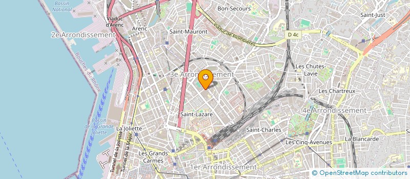 localisation de l'entreprise MONSIEUR REDOUANE SEDRATI  MARSEILLE