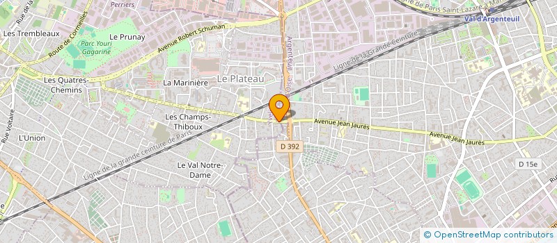 localisation de l'entreprise MONSIEUR REDOUANE SOFIANE ZIZANI  SARTROUVILLE