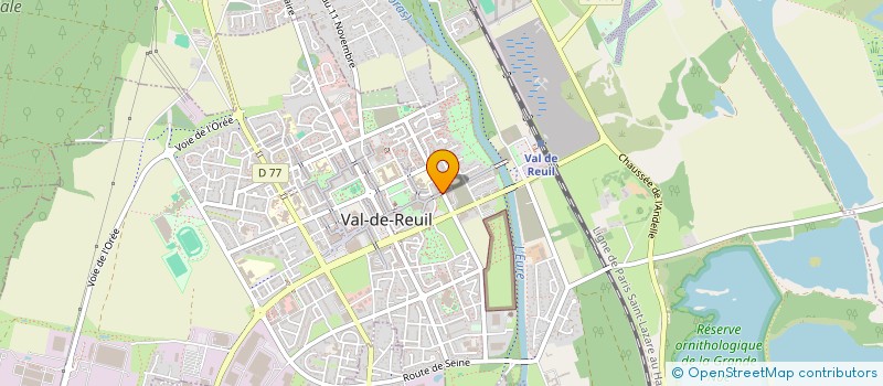 localisation de l'entreprise MONSIEUR REDOUANE TARIKET  VAL-DE-REUIL