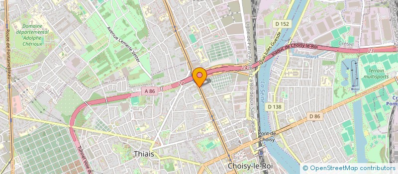 localisation de l'entreprise MONSIEUR REDOUANE ZITI à CHOISY-LE-ROI