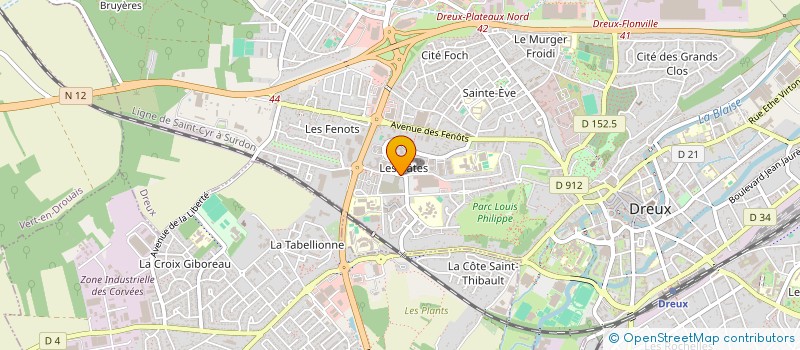 localisation de l'entreprise MONSIEUR REDWAN FERMAN à DREUX