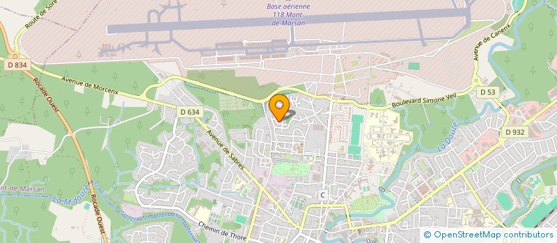 localisation de l'entreprise MONSIEUR REDWAN HASSEN  AIRE-SUR-L'ADOUR