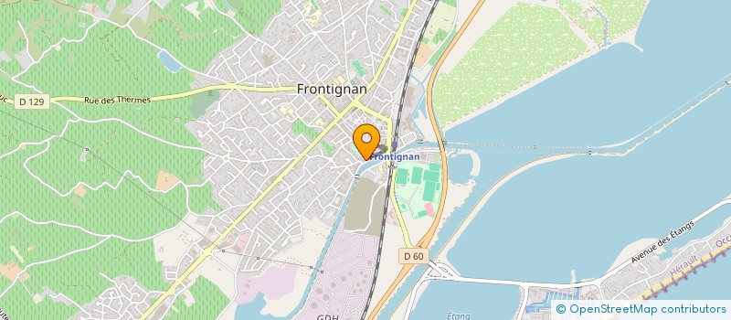 localisation de l'entreprise MONSIEUR REDWANE BOUDAOUD à FRONTIGNAN