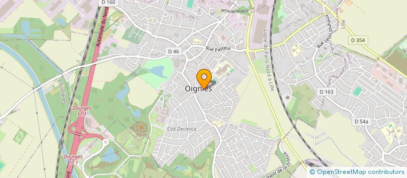 localisation de l'entreprise MONSIEUR REDWANE BOUKHARI  OIGNIES