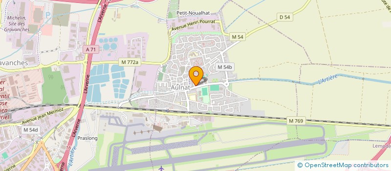 localisation de l'entreprise MONSIEUR REDWANE EL BAHIR  AULNAT