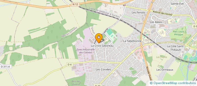 localisation de l'entreprise MONSIEUR REDWANE NAOUAR à VERNOUILLET