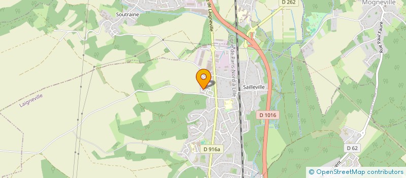 localisation de l'entreprise MONSIEUR REDWANE YAHIAOUI  LAIGNEVILLE