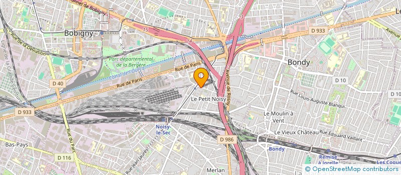 localisation de l'entreprise MONSIEUR REDZHEP KARMADZHI à NOISY-LE-SEC