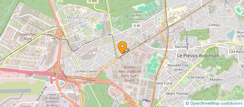 localisation de l'entreprise MONSIEUR REEGEAN BINDELE MILANDU à CLAMART