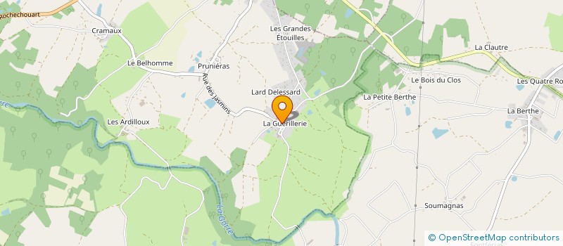 localisation de l'entreprise MONSIEUR REES HAINES à CHAILLAC-SUR-VIENNE