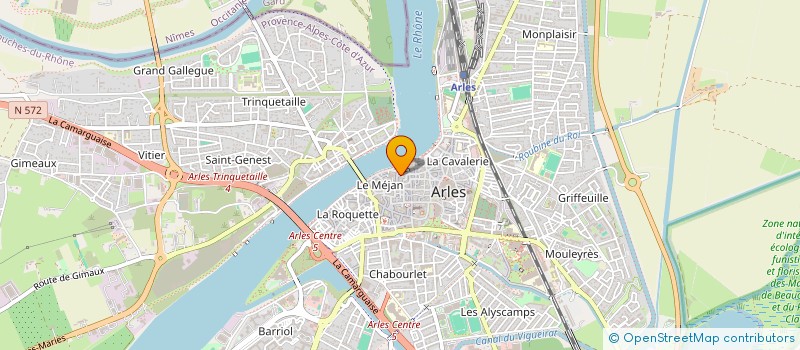 localisation de l'entreprise MONSIEUR REEVE SCHUMACHER  ARLES