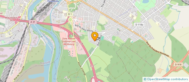 localisation de l'entreprise MONSIEUR REFIK MESIC à YUTZ