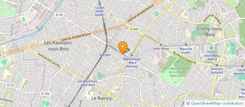 localisation de l'entreprise MONSIEUR REFKI BELHADJ MILED à LIVRY-GARGAN