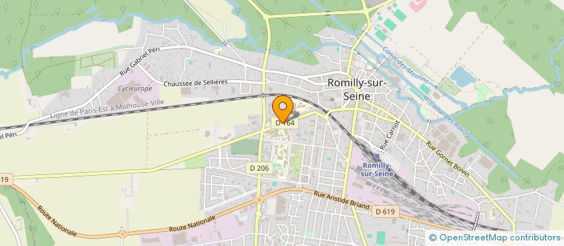 localisation de l'entreprise MONSIEUR REGAN CORT à ROMILLY-SUR-SEINE