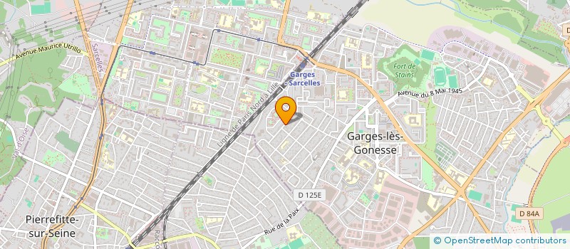 localisation de l'entreprise MONSIEUR REGAN RANJAN  GARGES-LES-GONESSE