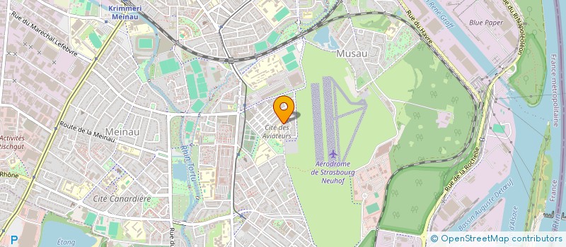 localisation de l'entreprise MONSIEUR REGGY MORENO à STRASBOURG