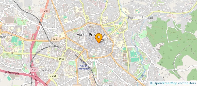localisation de l'entreprise MONSIEUR REGINAL GRAS à AIX-EN-PROVENCE