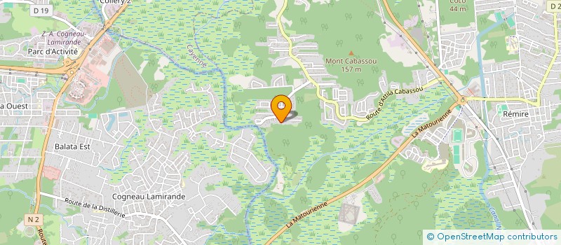 localisation de l'entreprise MONSIEUR REGINALD CLERVOYANT  REMIRE-MONTJOLY