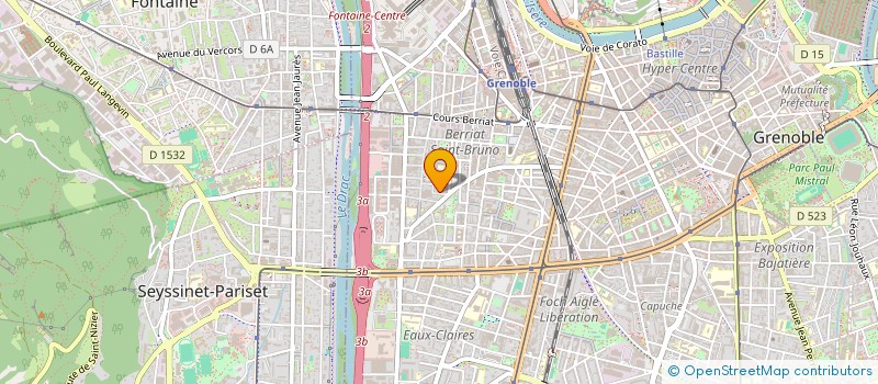 localisation de l'entreprise MONSIEUR REGINALD EDMOND ANDR MOUYAN à GRENOBLE