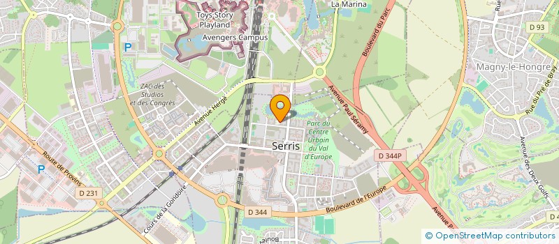 localisation de l'entreprise MONSIEUR REGINALD LOUISSAINT  SERRIS