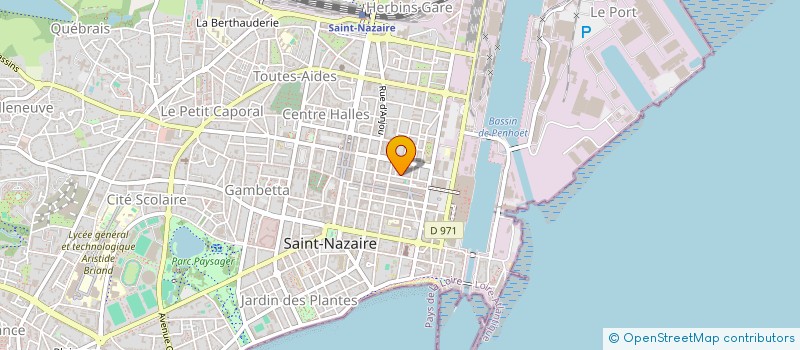 localisation de l'entreprise MONSIEUR REGINALD REGINALD GUYONVARCH  SAINT-NAZAIRE