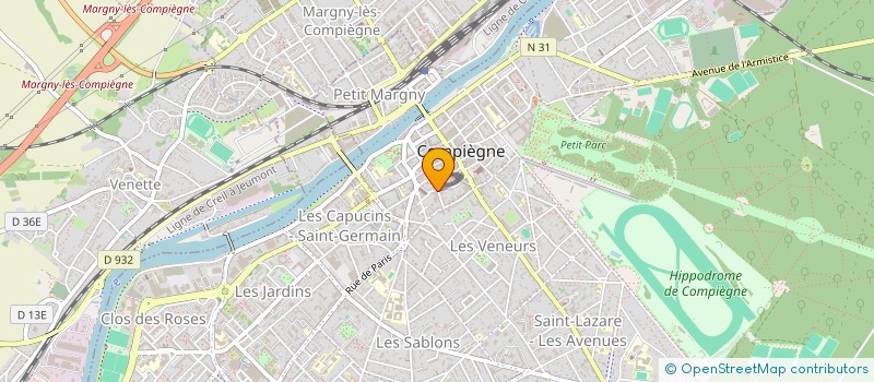 localisation de l'entreprise MONSIEUR REGINALD SPEIGHTS à COMPIEGNE