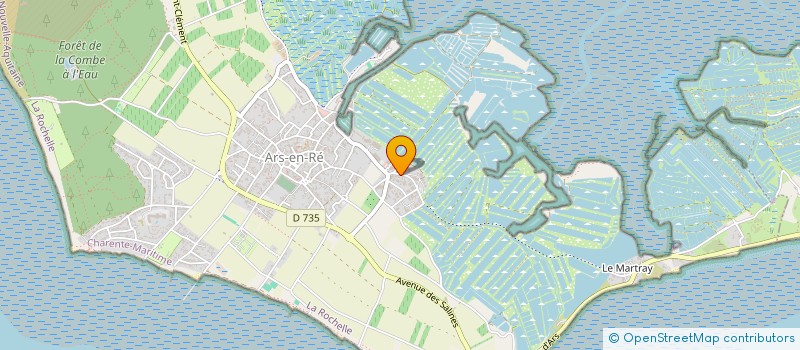 localisation de l'entreprise MONSIEUR REGINO ALONSO MONTERO  ARS-EN-RE