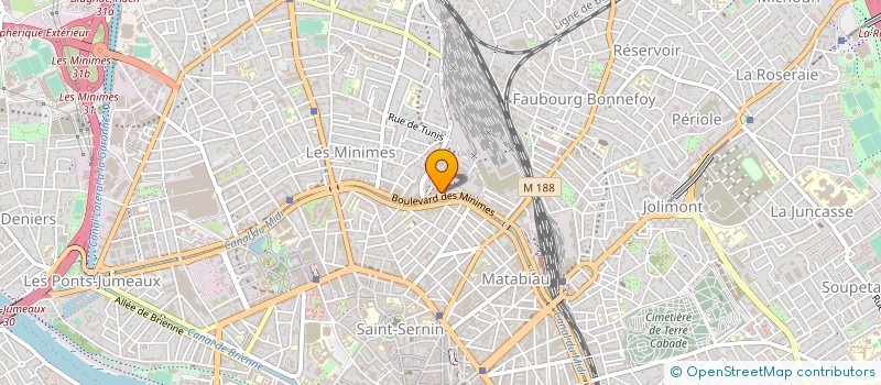 localisation de l'entreprise MONSIEUR REGIS ABRIBAT à TOULOUSE