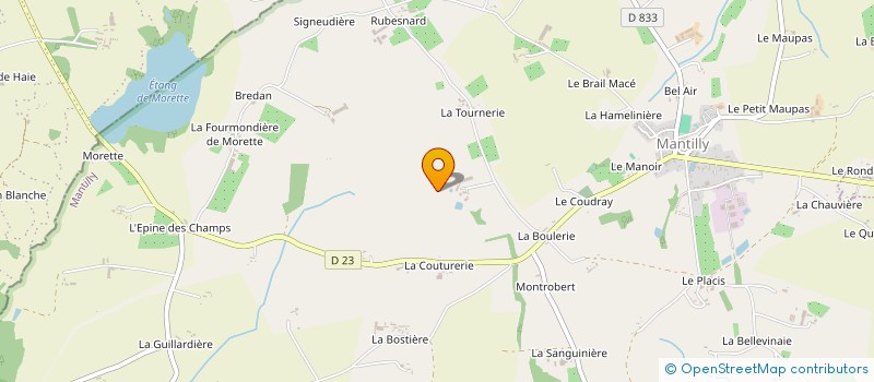 localisation de l'entreprise MONSIEUR REGIS ACHARD DE LA VENTE à SAINT MARS D'EGRENNE