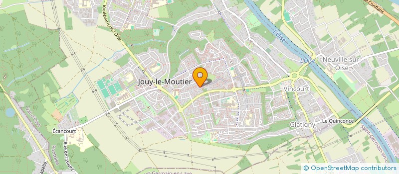 localisation de l'entreprise MONSIEUR REGIS ACHY  JOUY-LE-MOUTIER