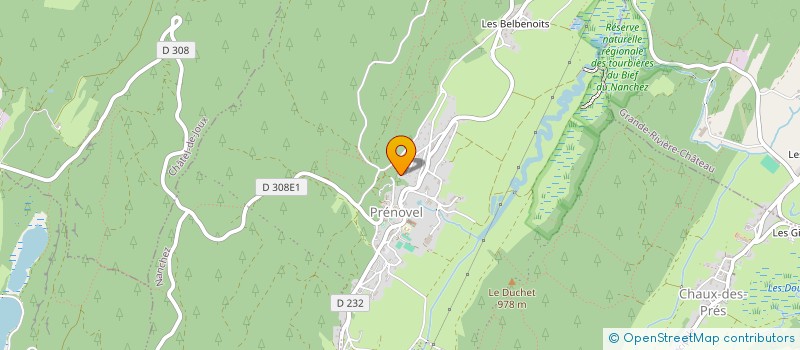 localisation de l'entreprise MONSIEUR REGIS ALAIN MOREAU  NANCHEZ