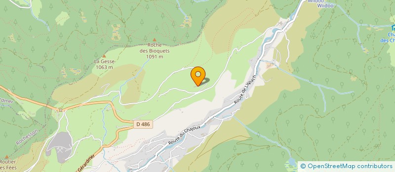 localisation de l'entreprise MONSIEUR REGIS ALBERT DANIEL ASTIER  LA BRESSE