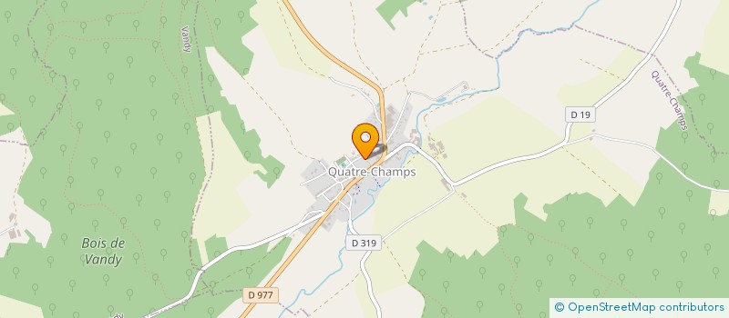 localisation de l'entreprise MONSIEUR REGIS ALBIERO à VOUZIERS
