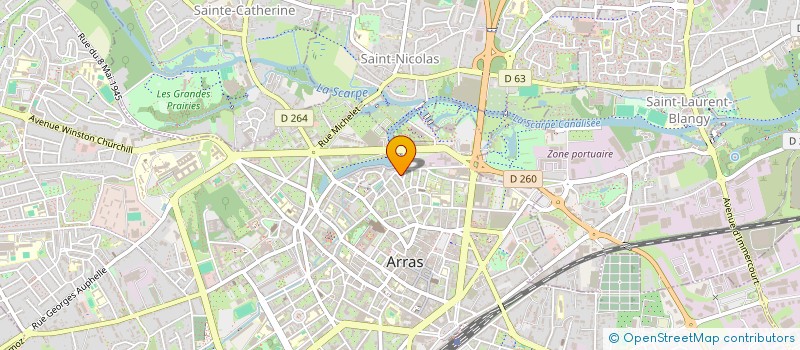 localisation de l'entreprise MONSIEUR REGIS-ALEXANDRE MATRANGA à ARRAS