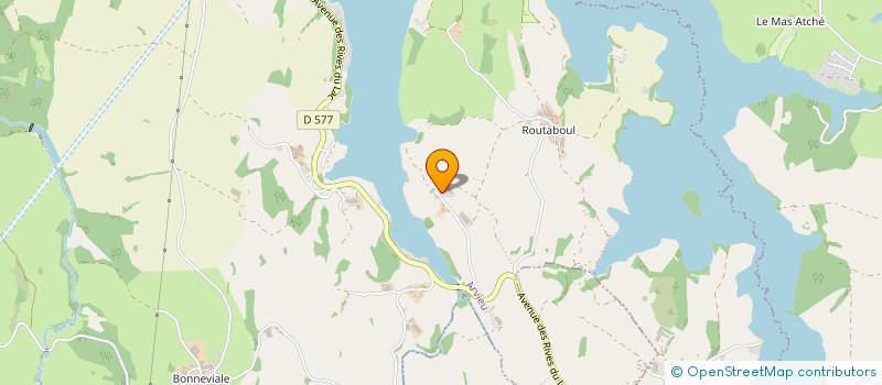 localisation de l'entreprise MONSIEUR REGIS ALIBERT  ARVIEU