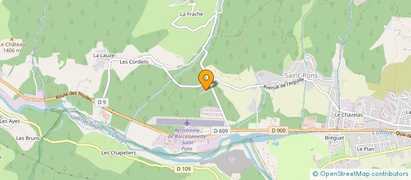 localisation de l'entreprise MONSIEUR REGIS ALLEMAND à SAINT-PONS