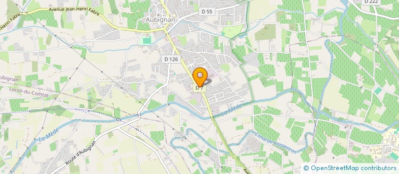 localisation de l'entreprise MONSIEUR REGIS ALLIDE CODJO  AUBIGNAN