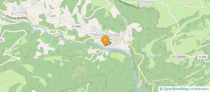localisation de l'entreprise MONSIEUR REGIS ALMINANA  MOUTHIER-HAUTE-PIERRE