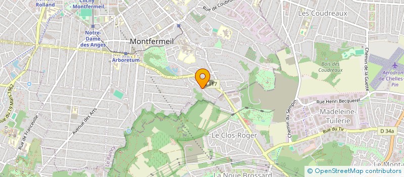 localisation de l'entreprise MONSIEUR REGIS AMATHIEU à MONTFERMEIL