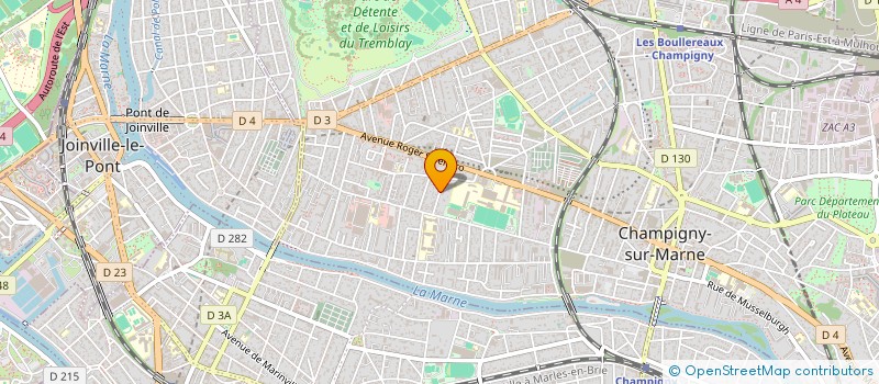 localisation de l'entreprise MONSIEUR REGIS AMBERT à CHAMPIGNY-SUR-MARNE