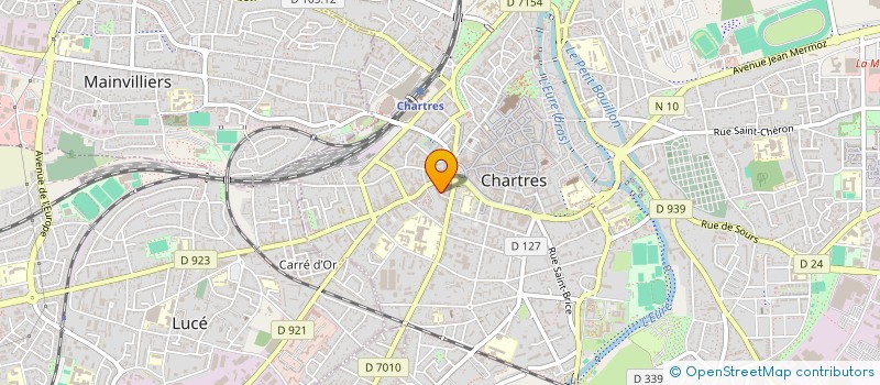 localisation de l'entreprise MONSIEUR REGIS ANDRE MICHEL LAMBERT  CHARTRES