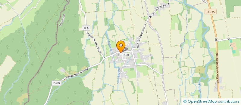 localisation de l'entreprise MONSIEUR REGIS ANTONINI  CAIXON