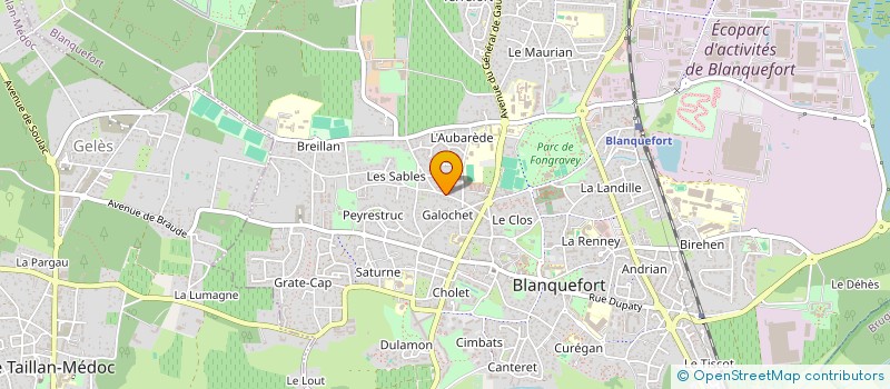 localisation de l'entreprise MONSIEUR REGIS ARNAULD à BLANQUEFORT