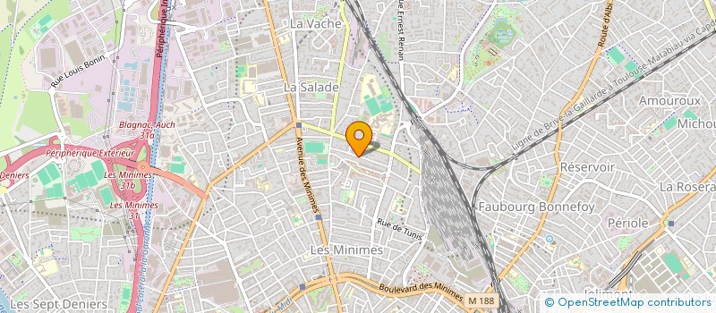 localisation de l'entreprise MONSIEUR REGIS ARRIVETX à TOULOUSE
