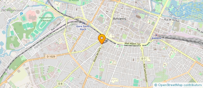 localisation de l'entreprise MONSIEUR REGIS AYACHE à AMIENS