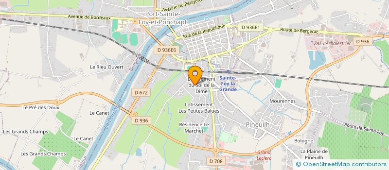 localisation de l'entreprise MONSIEUR REGIS BACKMANN  PINEUILH